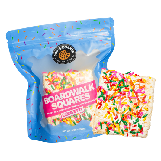 Confetti Boardwalk Square - Pop's Corner Bag